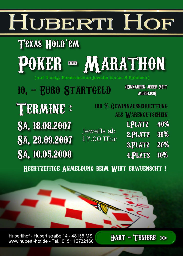 Poker-Flyer